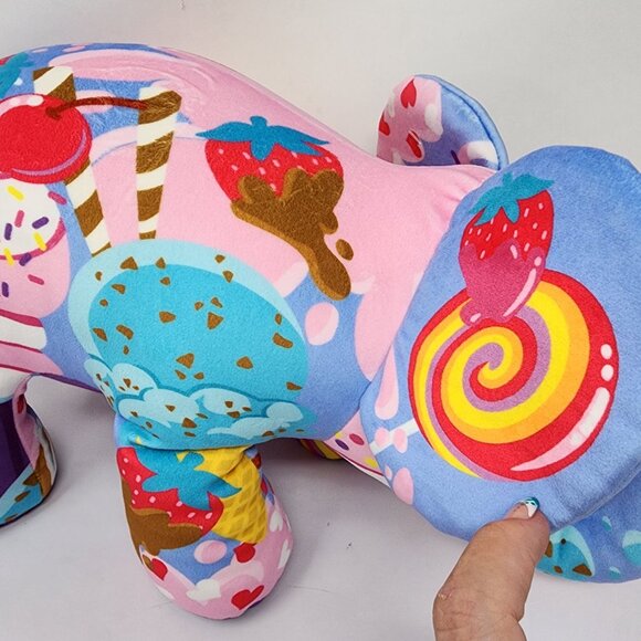 Pop Art Soft Mammoth Sweetie Plush and bean 17in Filled Candy Design Toy - Picture 3 of 7